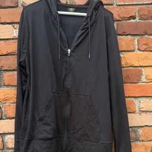 Athletic Works Black zippered hoodie